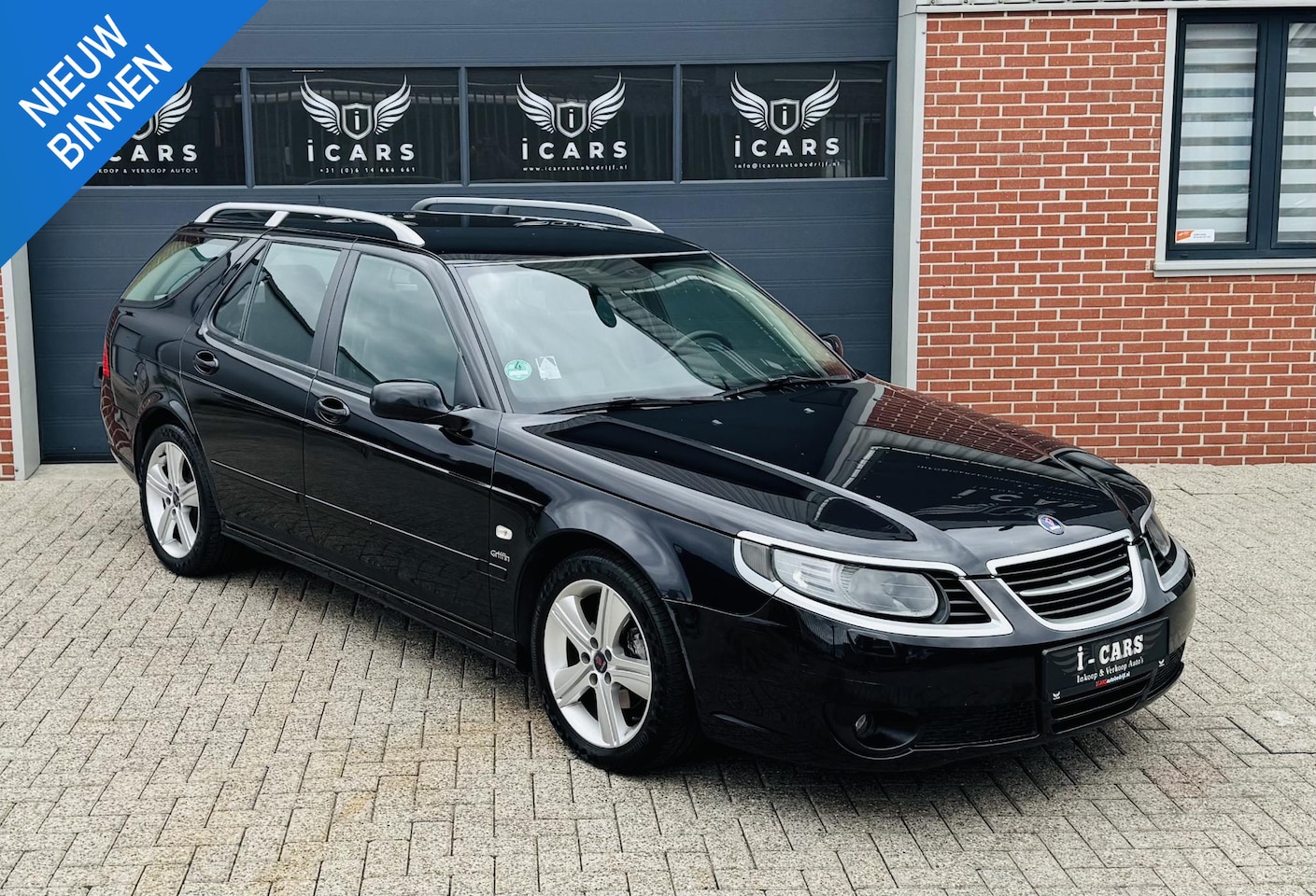 Saab 9-5 Estate - 2.3t Vector Griffin 1e eigenaar Dealer onderhouden - AutoWereld.nl