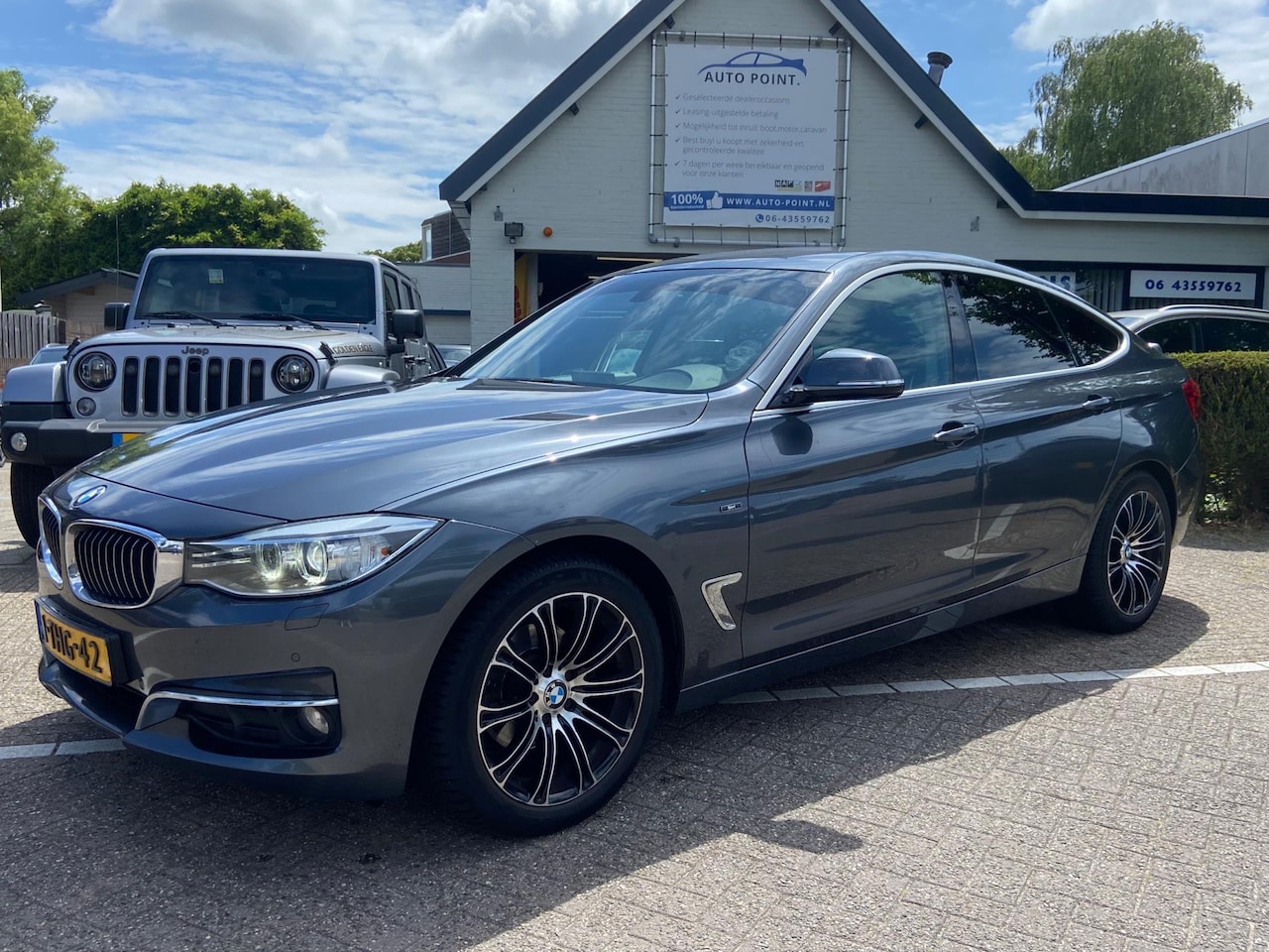 BMW 3-serie Gran Turismo - 320D HIGH EXECUTIVE AUT/NAVI/XENON/LEDER/CRUISE - AutoWereld.nl