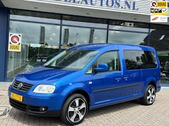 Volkswagen Caddy Maxi - 1.6 Comfortline 7-Pers Airco 17"LM-Velgen Park.Sens NAP NL-Auto Dealeronderhouden