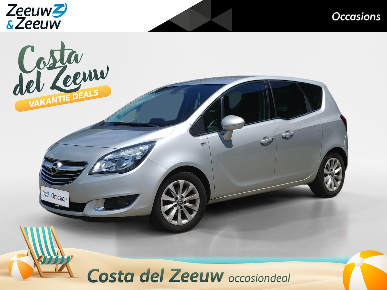 Opel Meriva - 1.4 Turbo Cosmo | Trekhaak | Navigatie | - AutoWereld.nl