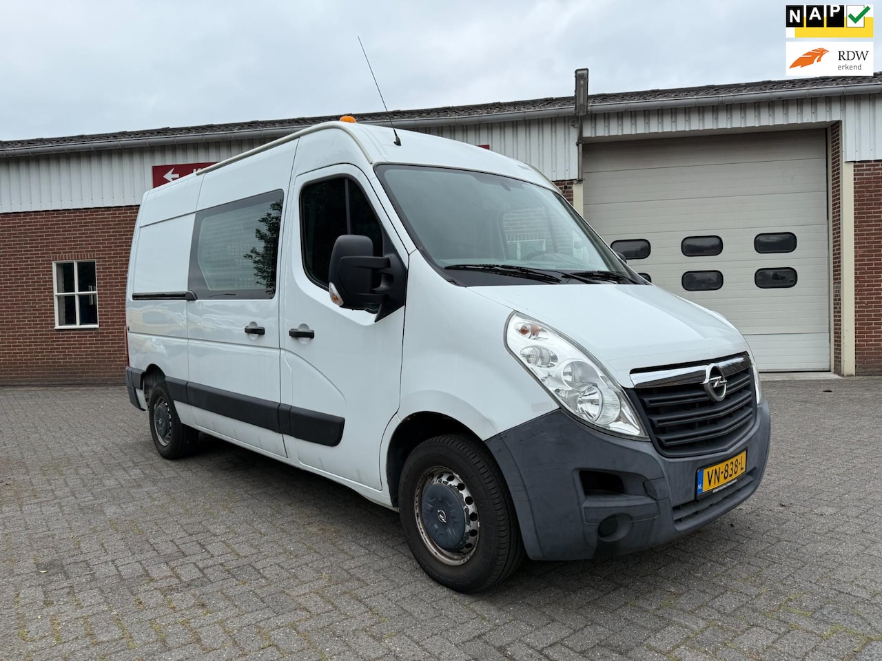 Opel Movano - 2.3 CDTI L2H2 automaat airco cruise nieuwe APK - AutoWereld.nl