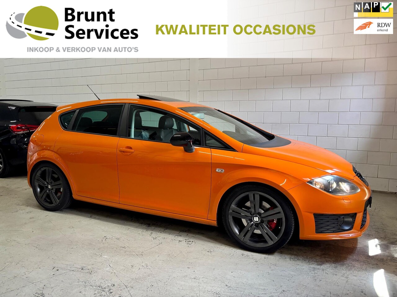 Seat Leon - 2.0 TFSI FR CUPRA Bj.10|Panodak|Leer|Xenon|Automaat|Vol opties !! - AutoWereld.nl