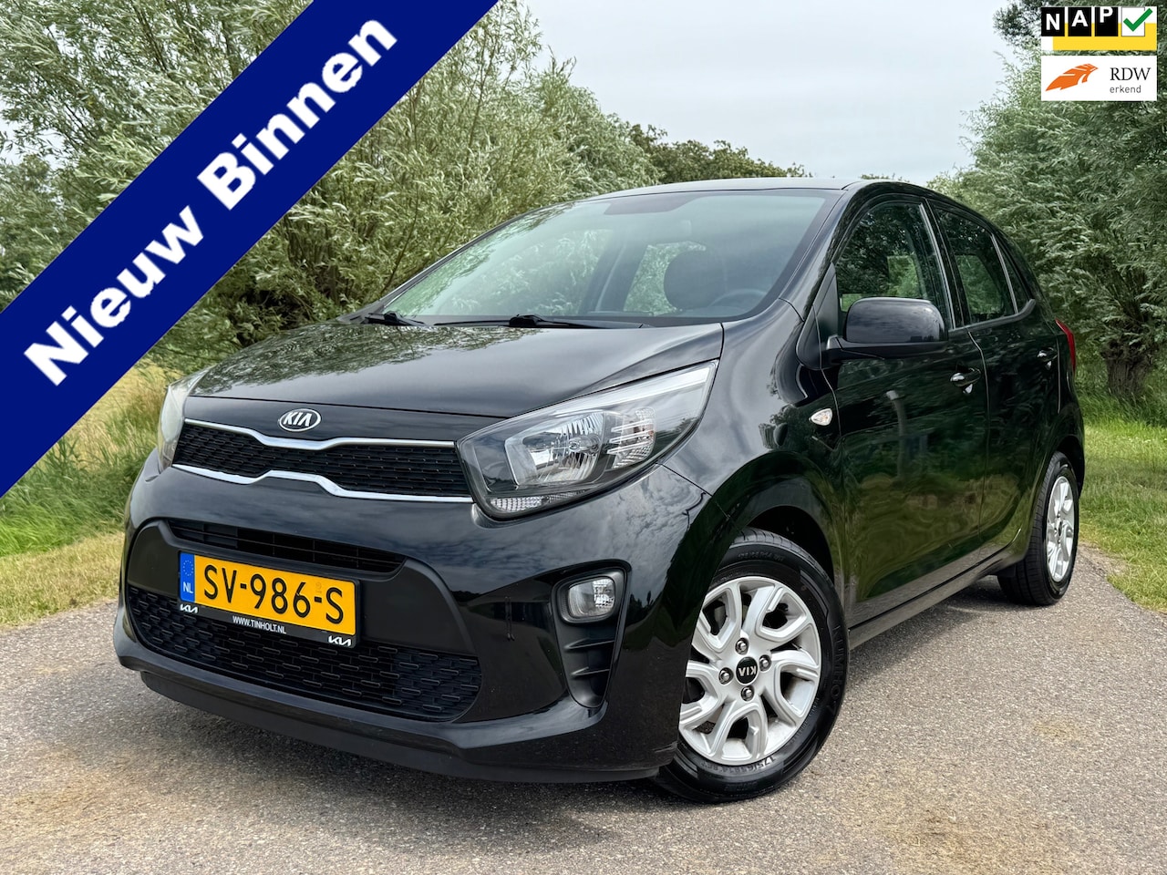 Kia Picanto - 1.0 CVVT ComfortPlusLine Navigator / Airco / Navigatie / Camera / 5-Deurs / Dealer Ondehou - AutoWereld.nl