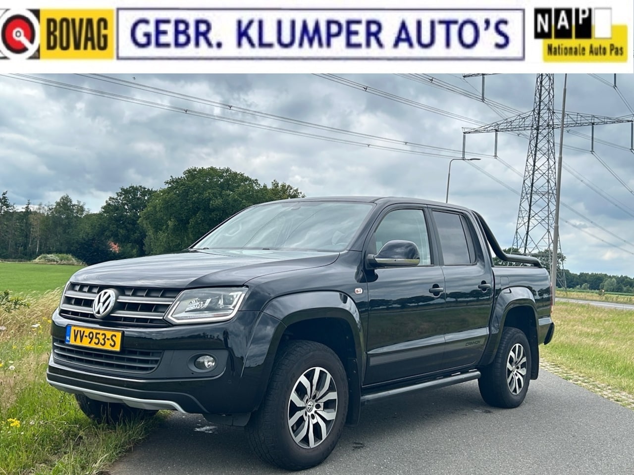 Volkswagen Amarok - 2.0 TDI 4Motion Canyon, Leer, Cruise, ECC, Navi, Haak, MARGE - AutoWereld.nl