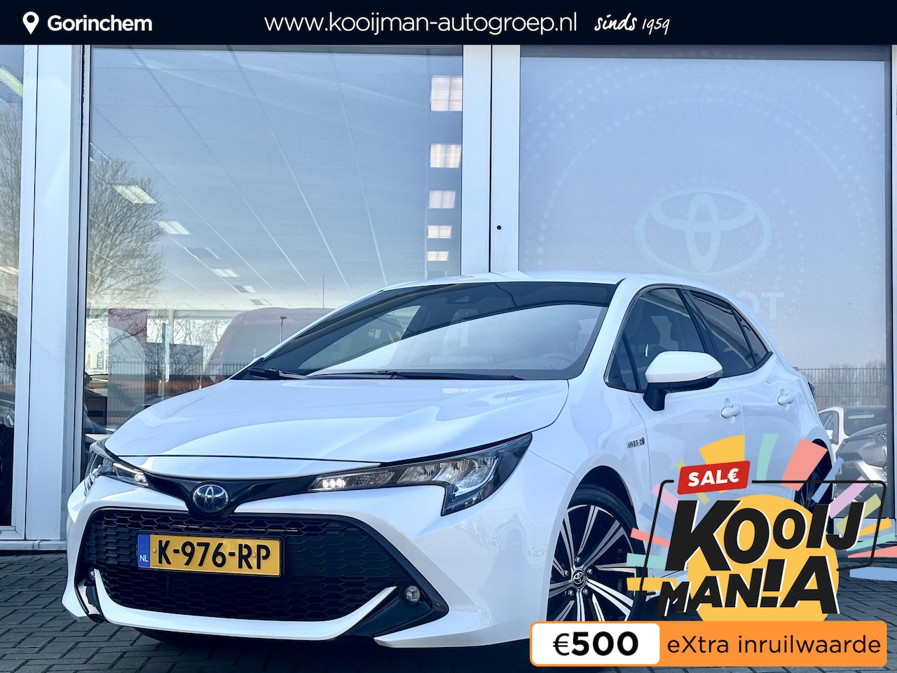 Toyota Corolla - 1.8 Hybrid Dynamic Apple Carplay/Android auto | Parkeersensoren achter | Full map navigati - AutoWereld.nl