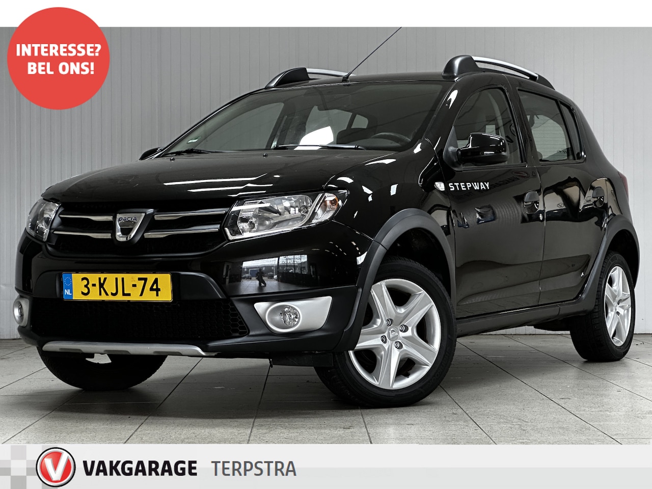 Dacia Sandero Stepway - 0.9 TCe Lauréate/ Navi/ Airco/ Cruise/ Elek. pakket/ Isofix/ Bluetooth/ Multi. LEDER. Stuu - AutoWereld.nl