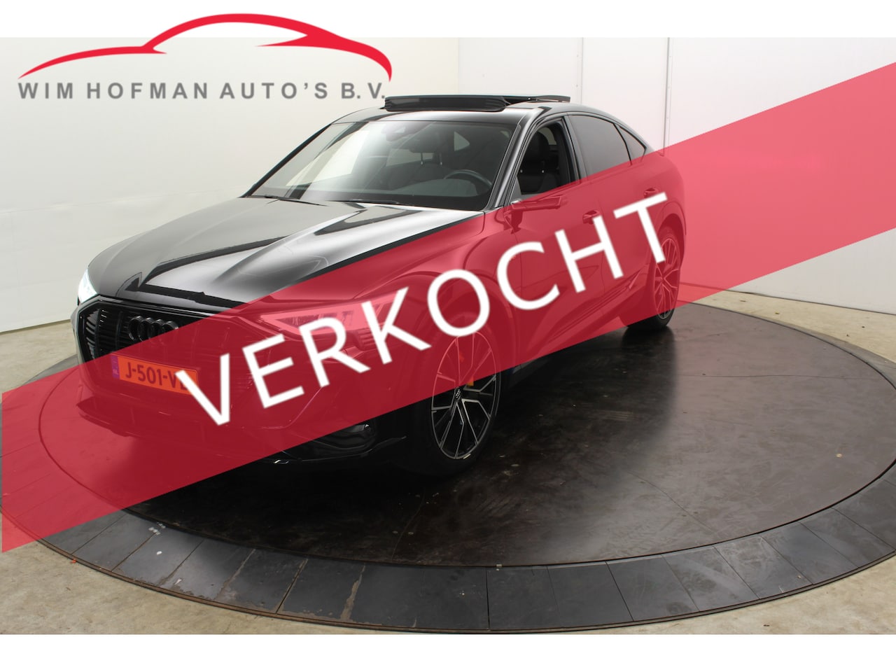 Audi e-tron Sportback - 55 quattro S edition 408 PK 2xS-Line Panodak SHO 95% 360ºCamera Spiegel cam Leder Black Op - AutoWereld.nl