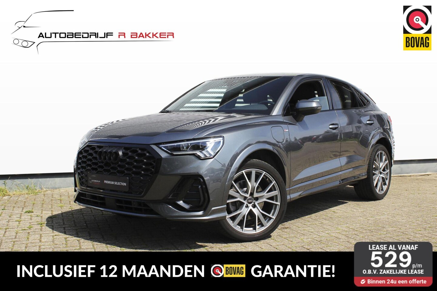 Audi Q3 Sportback - 45 TFSI e S Edition // 3X S-Line - Plat stuur - Trekhaak klapbaar - Black Optic - Ambient - AutoWereld.nl