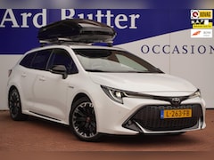 Toyota Corolla Touring Sports - 2.0 Hybrid GR-Sport+led+navigatie+camera+leder+stoel-verw+trekhaak+DAK-KOFFER