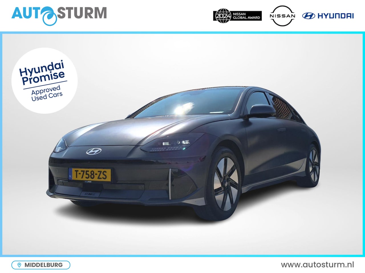 Hyundai IONIQ 6 - Lounge 77.4 kWh - AutoWereld.nl