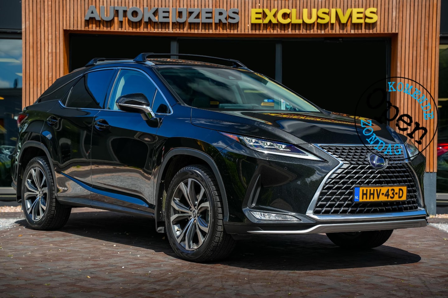 Lexus RX 450h - Schuifdak Camera Navi Stoel Stuurverw. Leer Memory Keyless Dode Hoek - AutoWereld.nl