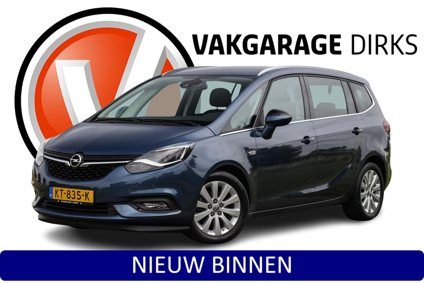 Opel Zafira - 1.4 Turbo 140 pk Innovation ✅ LED ✅ Carplay ✅ Camera - AutoWereld.nl