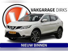 Nissan Qashqai - 1.6 Turbo 163 pk Tekna ✅ LED ✅ Pano ✅ Leder