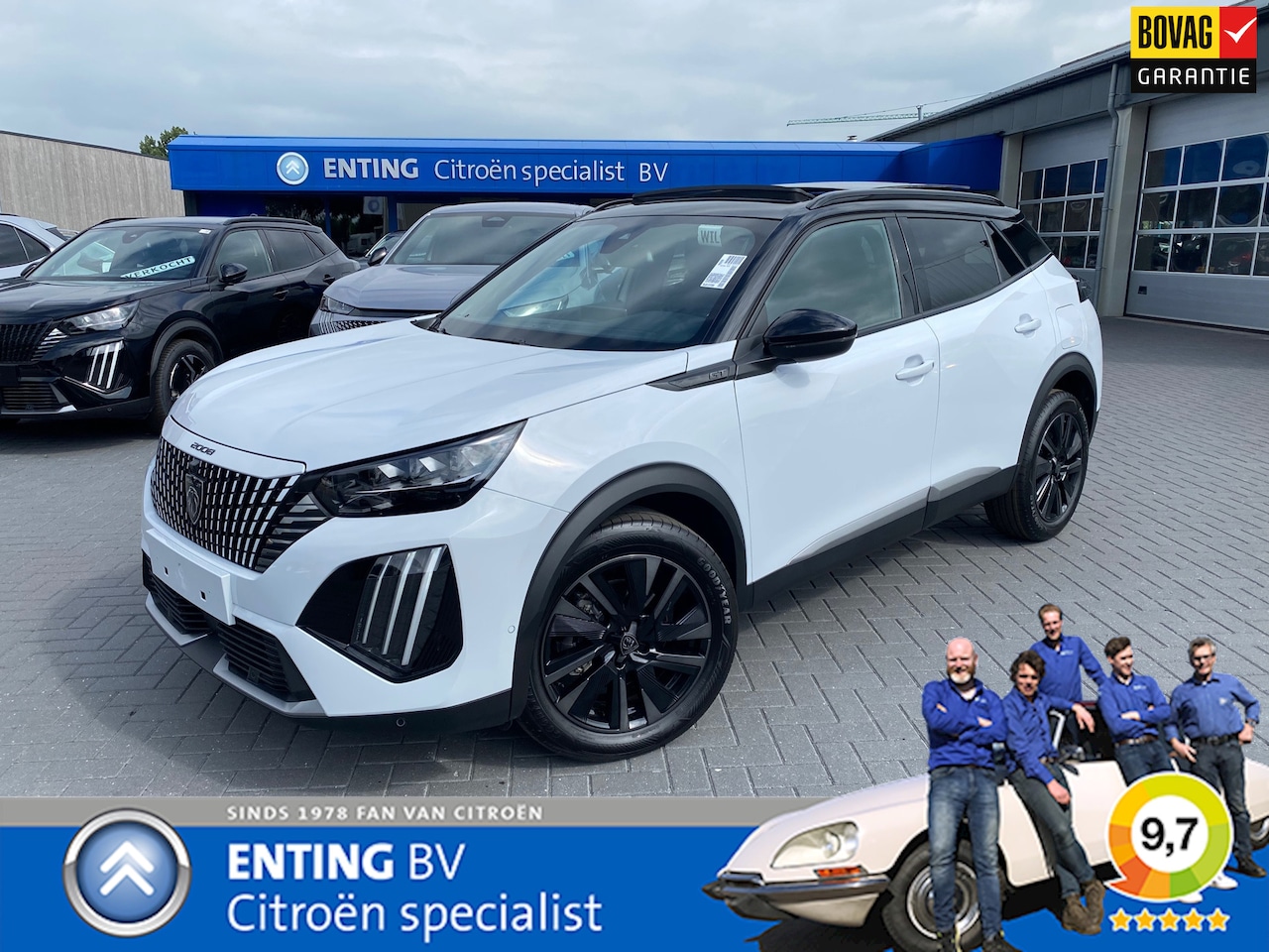 Peugeot 2008 - 1.2 Hybrid 145 GT SCHUIFDAK ZICHTPAKKET 360 CAM ADAPT CRUISE - AutoWereld.nl