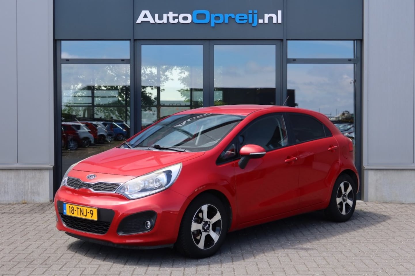 Kia Rio - 1.2 CVVT Plus Pack 5drs. Airco, Trekhaak afnb. - AutoWereld.nl