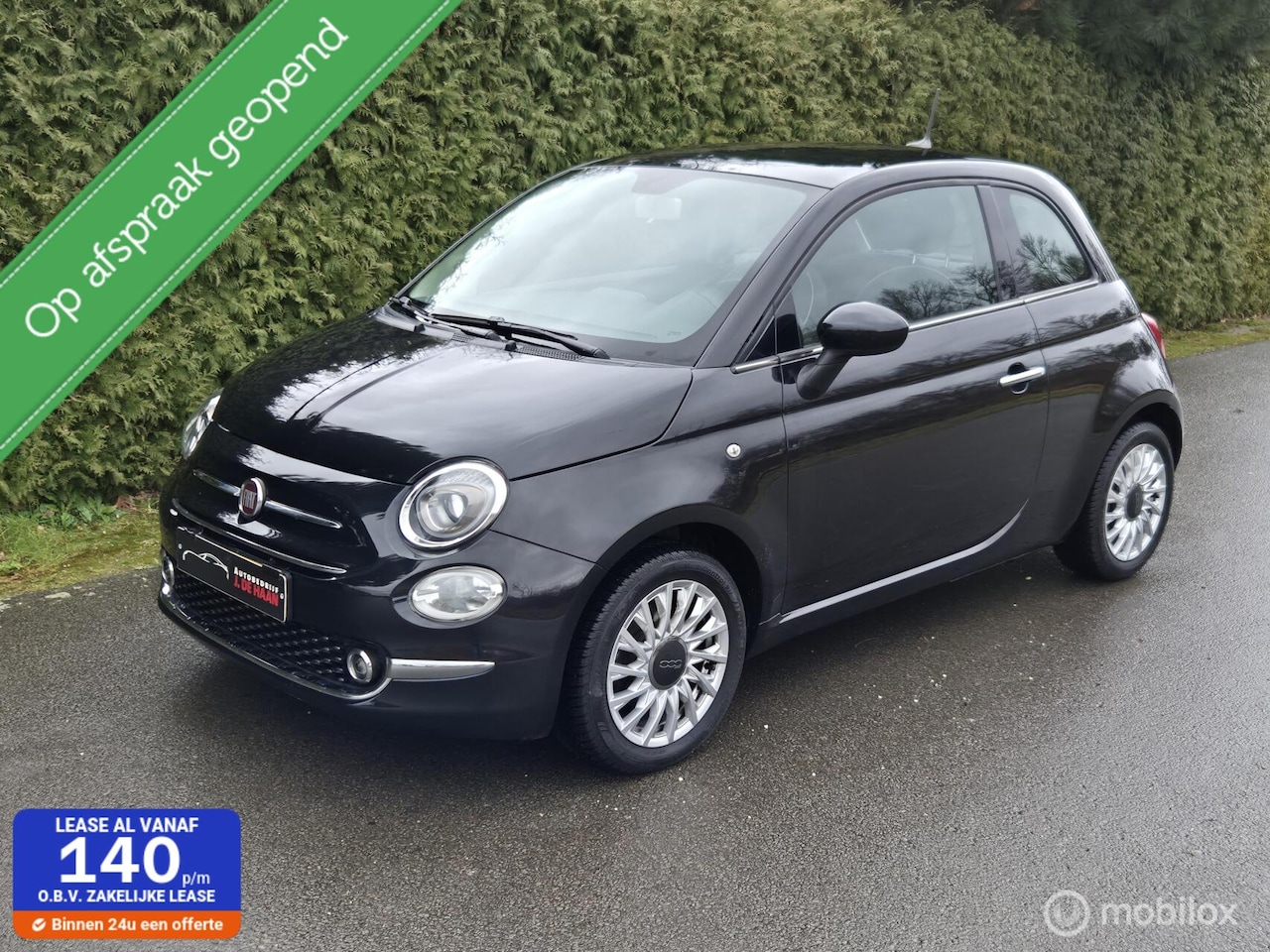 Fiat 500 - 1.2 lounge Panoramadak M2016 10x op voorraad - AutoWereld.nl