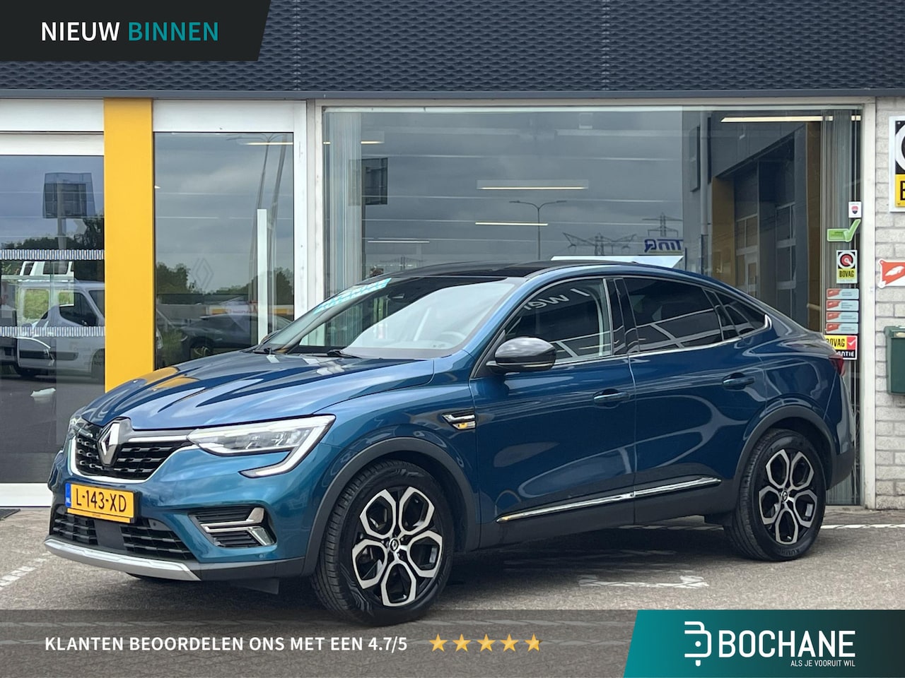 Renault Arkana - 1.6 E-Tech Hybrid 145 Intens | 1e eigenaar | Bose Audio | Cruise adaptief | 100% dlr onder - AutoWereld.nl