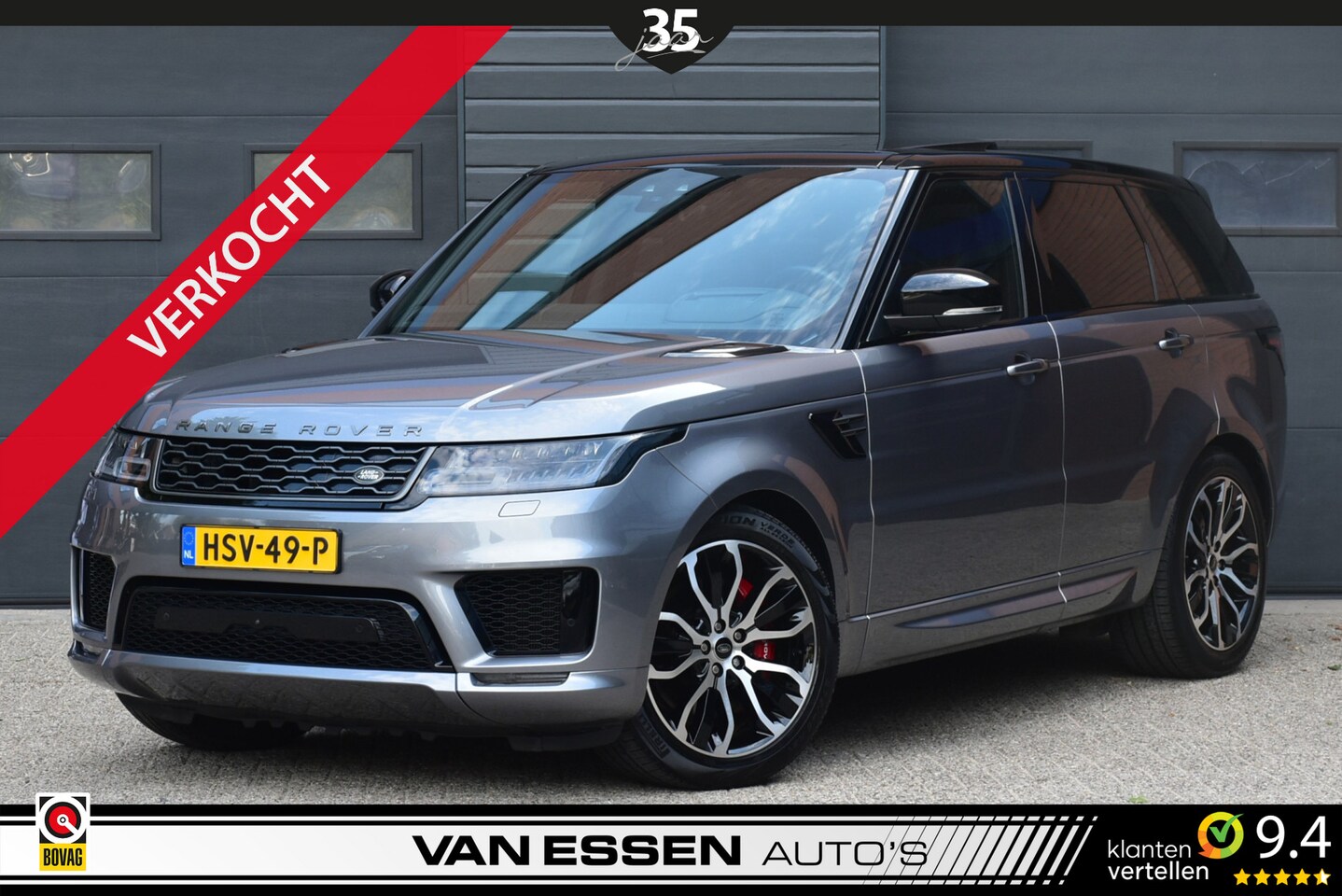 Land Rover Range Rover Sport - P400e HSE Silver Pano Luchtvering Head-Up Meridian Sound Memory Stoelkoeling! - AutoWereld.nl