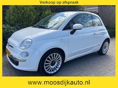 Fiat 500 - 1.2 Lounge 1e eig/ airco/ schuifdak/ met NAP/ Verkoop alleen op afspraak 06-53226433