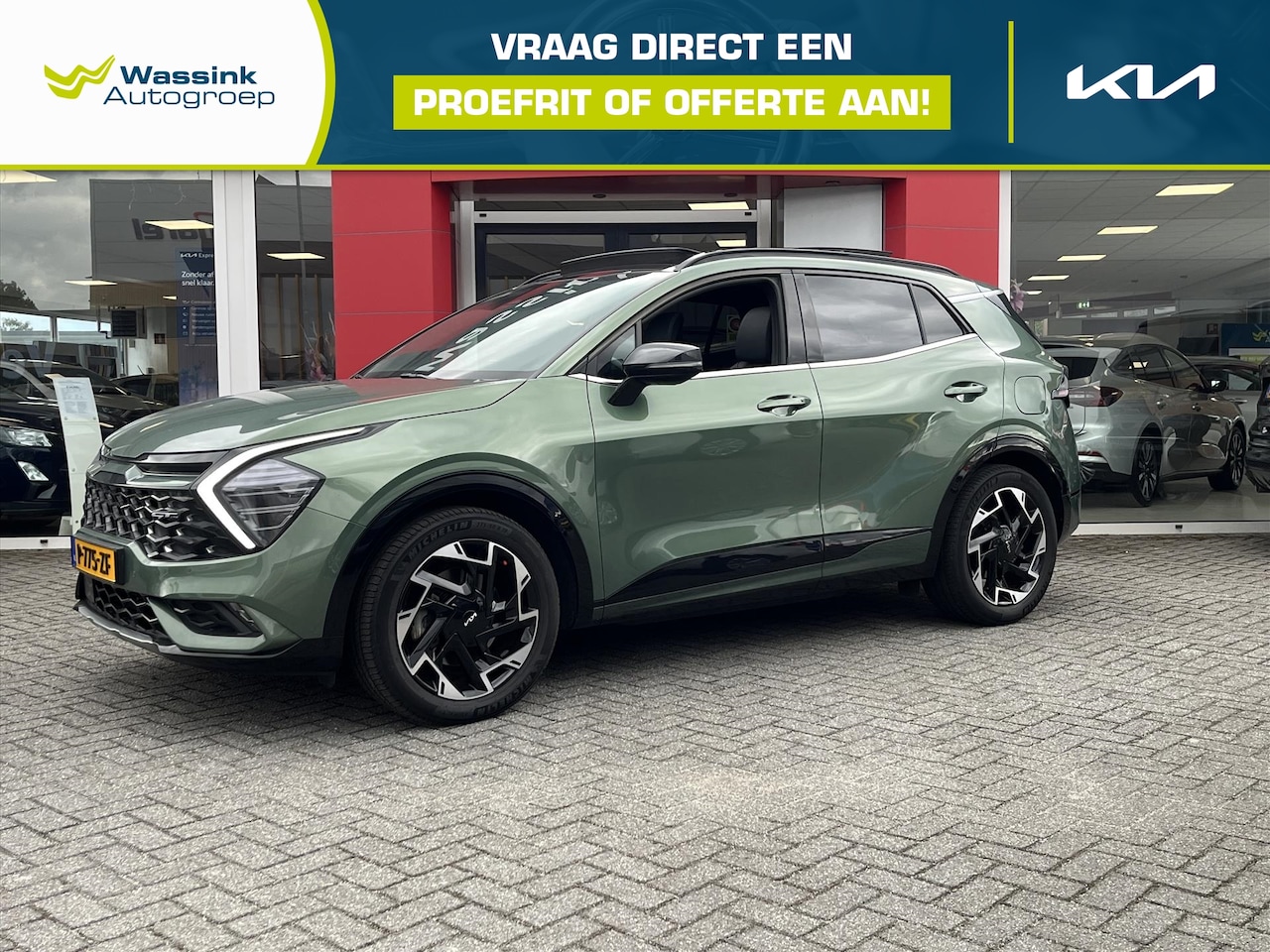 Kia Sportage - 1.6 T-GDi 265pk Plug-In Hybrid AT6 4WD GT-Line | Panoramadak | Stoel en stuur verwarming | - AutoWereld.nl
