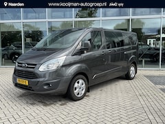Ford Transit Custom - 290 2.2 TDCI L2H1 Limited DC DUBBEL CAB LANGE WIELBASIS, Trekhaak, Parkeersensoren, Naviga