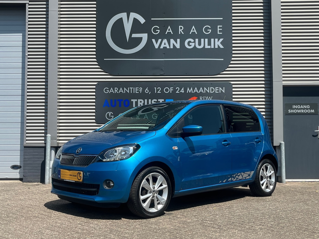 Skoda Citigo - 1.0 75PK!! Greentech Style Airco,Cruise,Stoelverwarming,Bluetooth,ParkeerSensoren,GetintGl - AutoWereld.nl