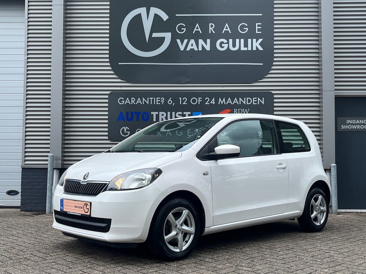 Skoda Citigo - 1.0 60PK Navi,Airco,Isofix,Lmv,ElektrRamen,Bluetooth,Radio/Cd-Speler - AutoWereld.nl