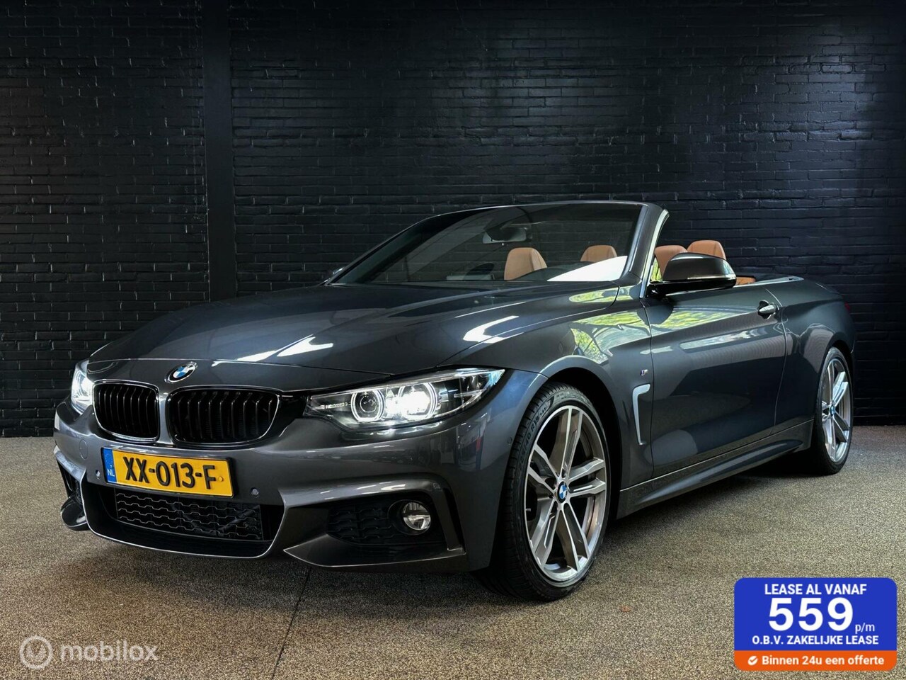 BMW 4-serie Cabrio - 420i High Executive M-Aero * Virtual * Airscarf * - AutoWereld.nl