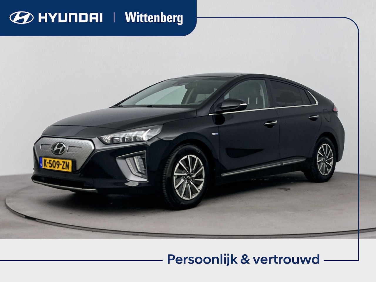 Hyundai IONIQ - PREMIUM EV 38 kWh | CLIMA | CRUISE | CAMERA | NAVI | LEDER | PRIVACY GLASS | 16'' LM VELGE - AutoWereld.nl