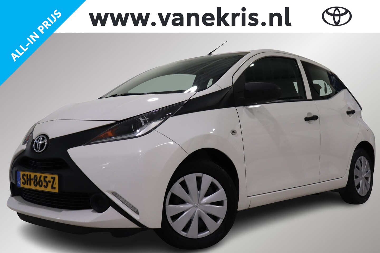 Toyota Aygo - 1.0 VVT-i x-fun 1.0 VVT-i x-Fun, Airco, Dealer onderhouden, Elektrische Ramen voor, Centrale Deurvergrende - AutoWereld.nl