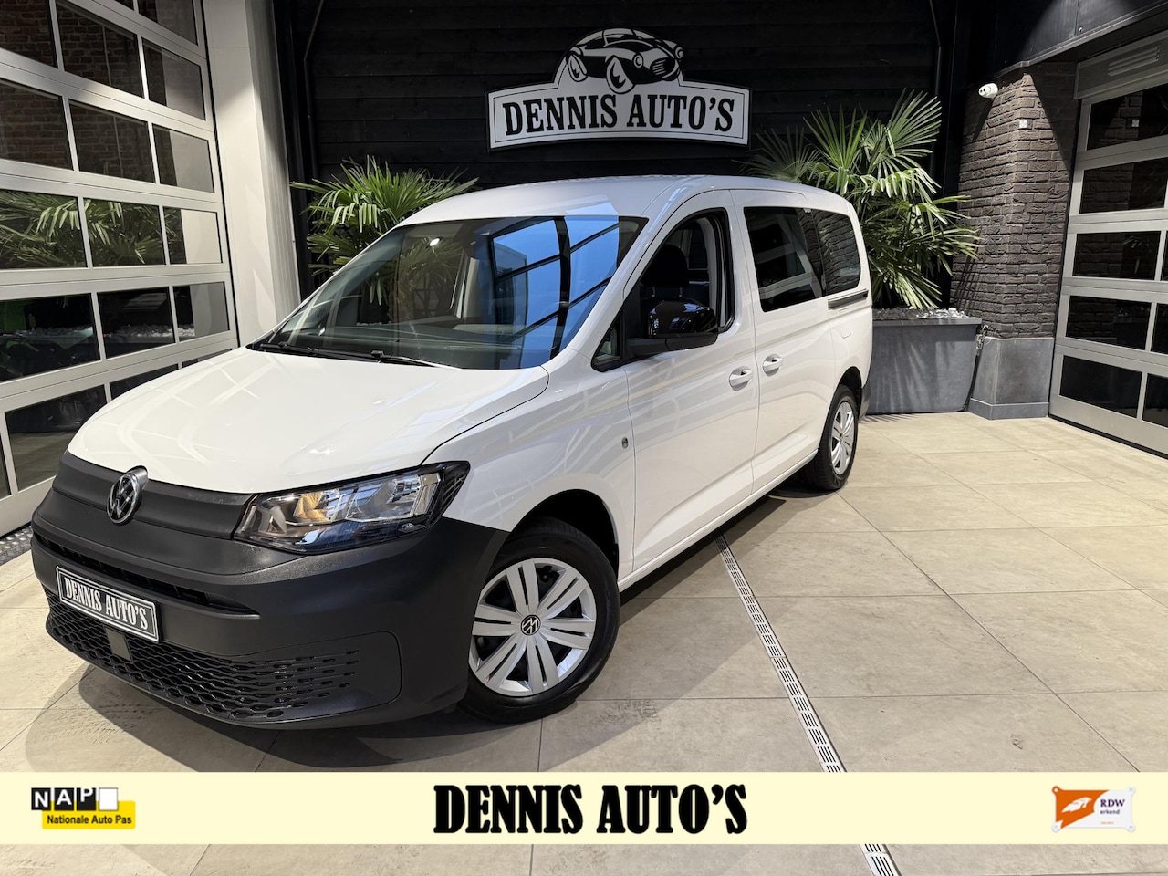 Volkswagen Caddy Cargo Maxi - 1.5 TSI 5 personen lichte vracht Belgisch kenteken - AutoWereld.nl