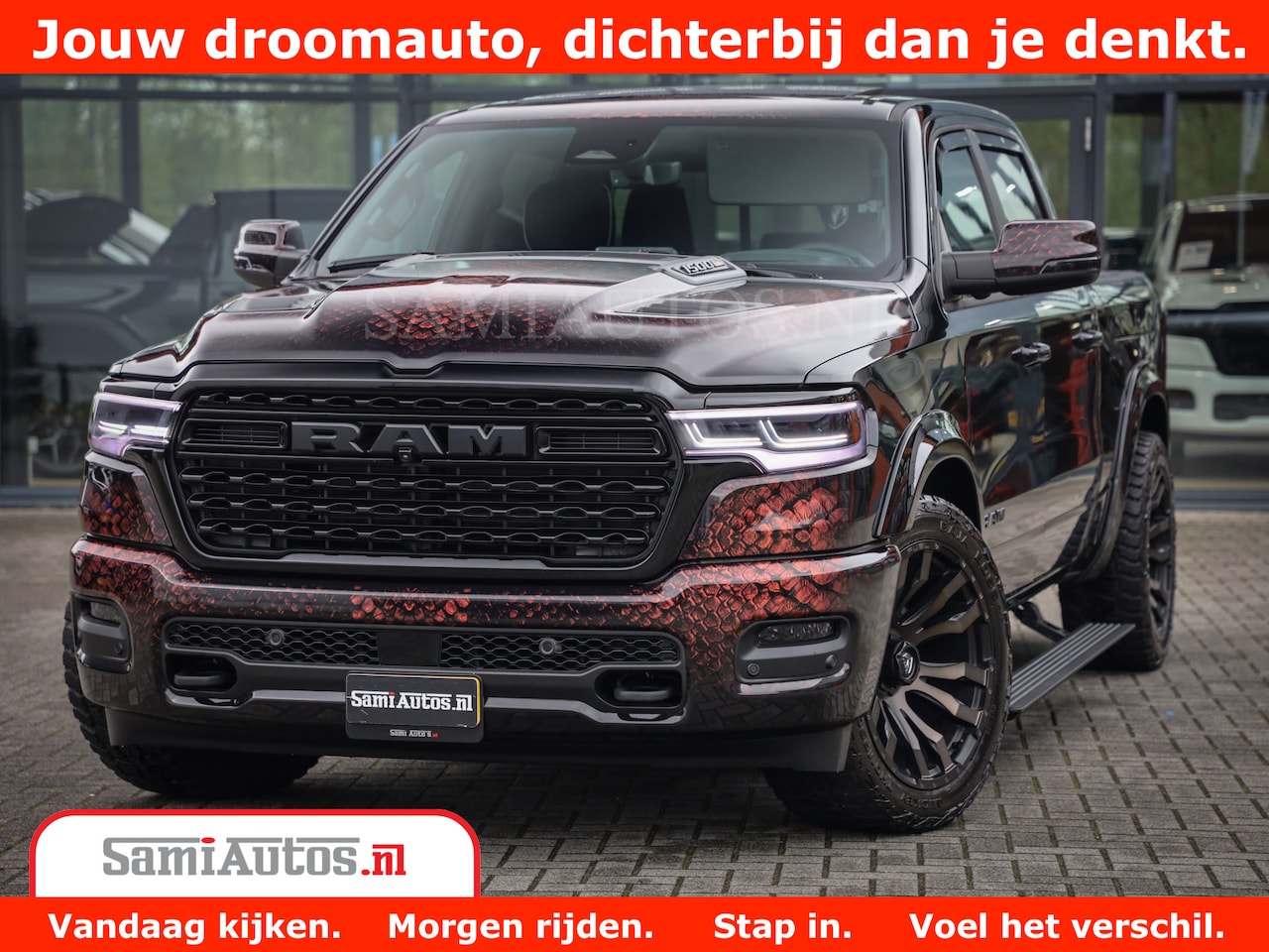 Dodge Ram 1500 - COBRA EDITION | Limited Night High Output 540HP 706Nm | Massage + Full Option | De Meest L - AutoWereld.nl