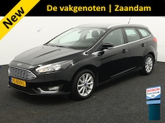 Ford Focus Wagon - 1.5 Titanium 150 pk trekhaak 1500 kg navi Nap nedauto, cruise control, bluetooth, regensen