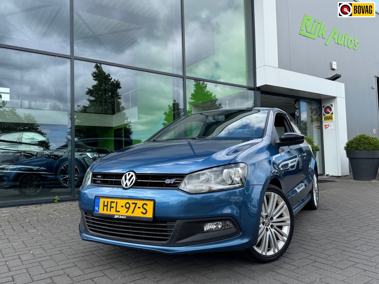 Volkswagen Polo - 1.4 TSI BlueGT *140pk! * 1E Eigenaar * Carplay - AutoWereld.nl