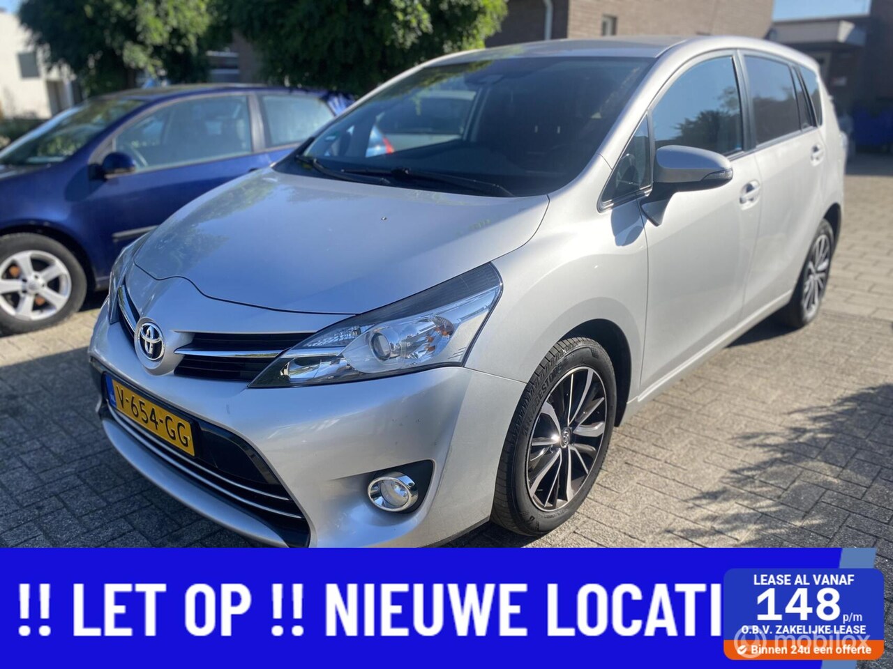 Toyota Verso - VAN 1.6 D-4D GRIJSKENTEKEN 217.DKM AIRCO NAVI CAMERA - AutoWereld.nl