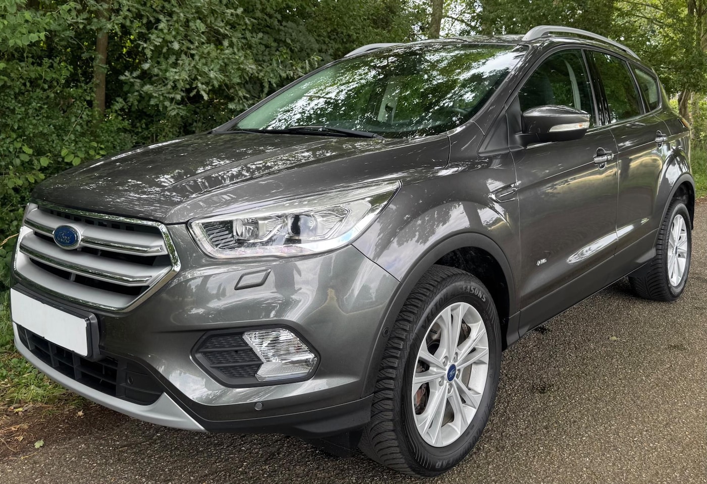 Ford Kuga - 1.5 Titanium 2017 182PK AUTOMAAT NAVI CLIMA DEALER ONDERHOUDEN GARANTIE - AutoWereld.nl