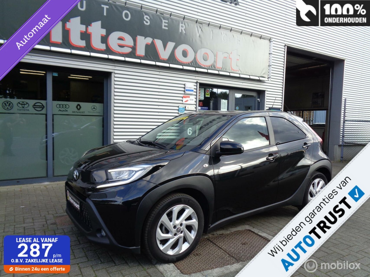 Toyota Aygo X - Automaat 1.0 VVT-i S-CVT Pulse - AutoWereld.nl