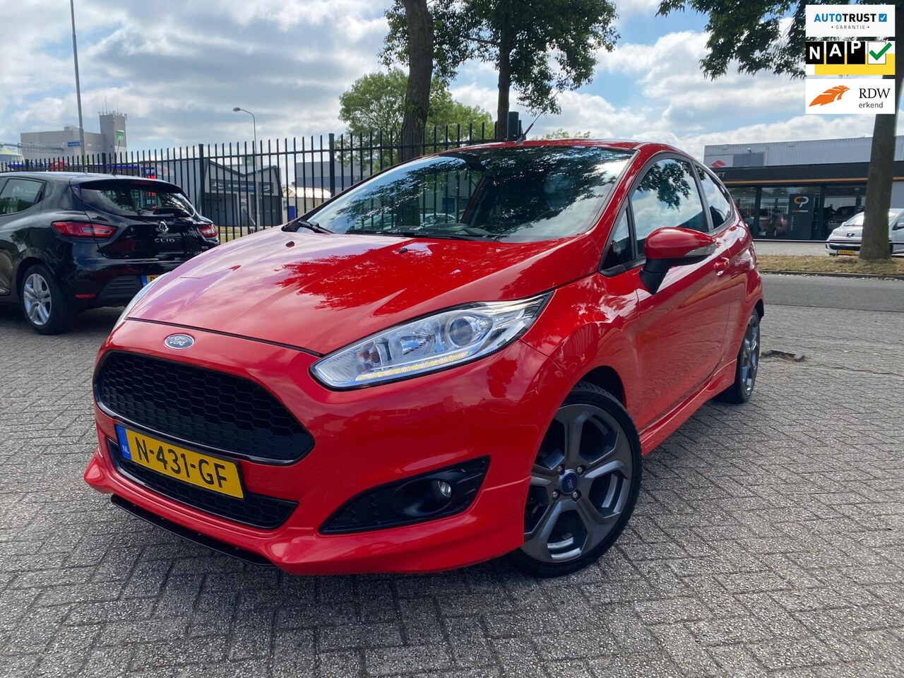 Ford Fiesta - 1.0 EcoBoost Titanium ST-Line 125 PK Cruise Tel Stoelv - AutoWereld.nl