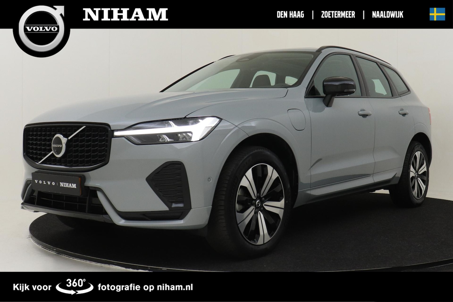 Volvo XC60 - T6 PLUG-IN HYBRID PLUS DARK -PANO.DAK|360°CAM|ADAP.CRUISE|20"|TREKHAAK|POWER-SEATS - AutoWereld.nl