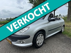 Peugeot 206 CC - 2.0-16V|rijdt super|nieuw apk|leder