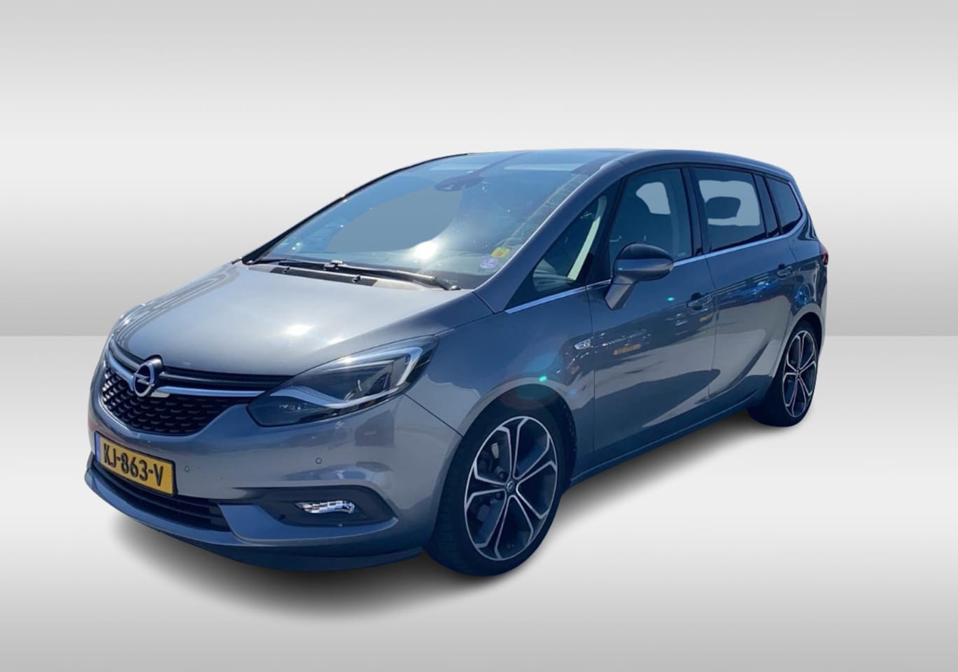 Opel Zafira - 1.4 Turbo Edition 7p. / Trekhaak / Panoramadak / Camera / Leder / 19'' / Navigatie / Stuur - AutoWereld.nl