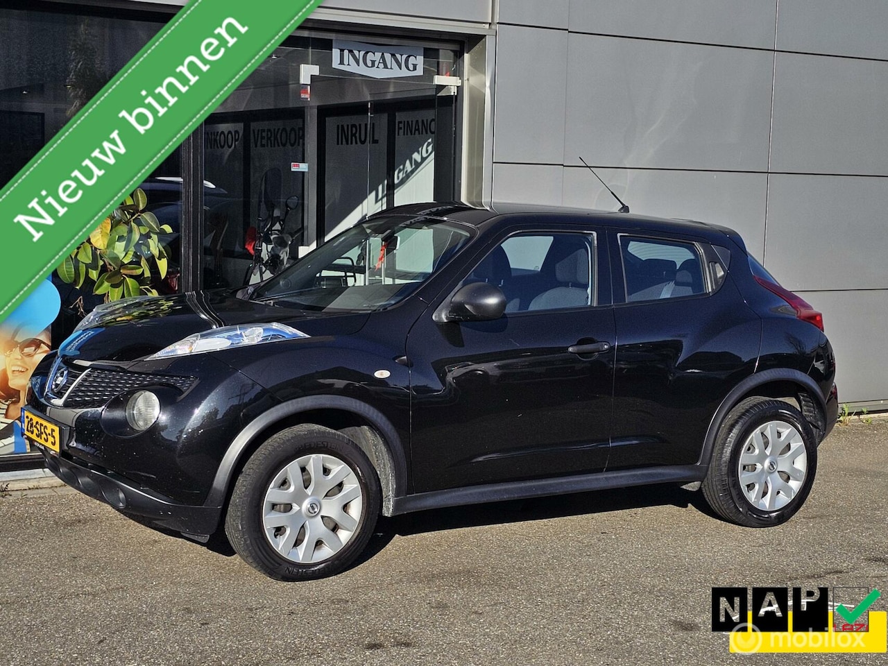 Nissan Juke - 1.6 Visia Eco Airco/Navigatie/Trekhaak - AutoWereld.nl