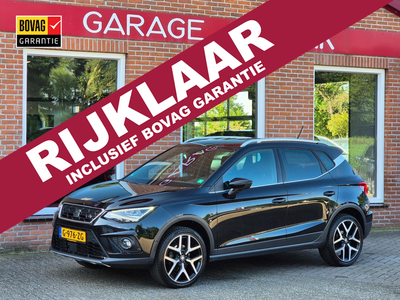 Seat Arona - 1.0 TSI FR Business Intense 116PK 5drs clima, adap.cruise, navi, carplay, lmv, pdc RIJKLAA - AutoWereld.nl