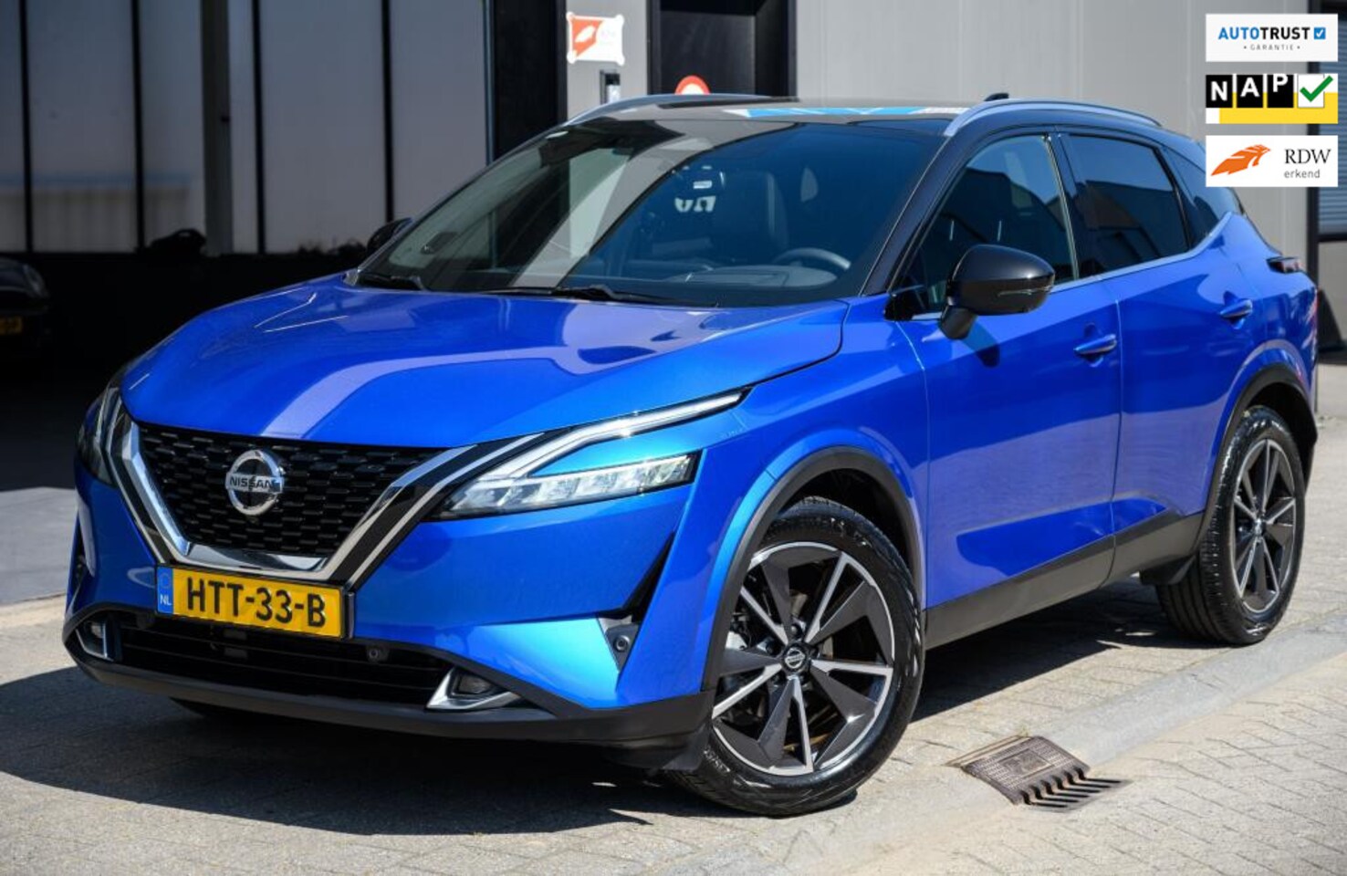 Nissan Qashqai - 1.3 MHEV Xtronic TEKNA PLUS |PANO|360|LEDER - AutoWereld.nl