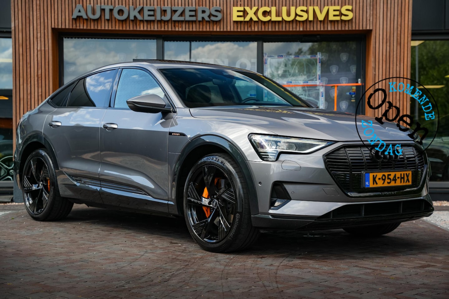 Audi e-tron Sportback - 50 quattro Business edition Plus 71 kWh S Line Panoramadak Adapt. Cruise Memory DAB 22''LM - AutoWereld.nl