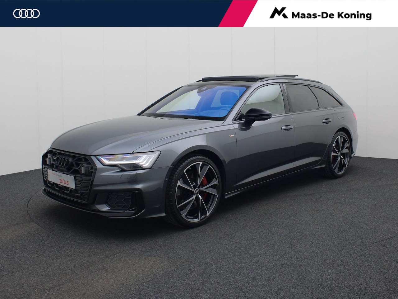 Audi A6 Avant - 55 TFSIe 270kW/367PK quattro S Line · Panoramadak · Leder · 360°Camera + Parkeersensoren · - AutoWereld.nl