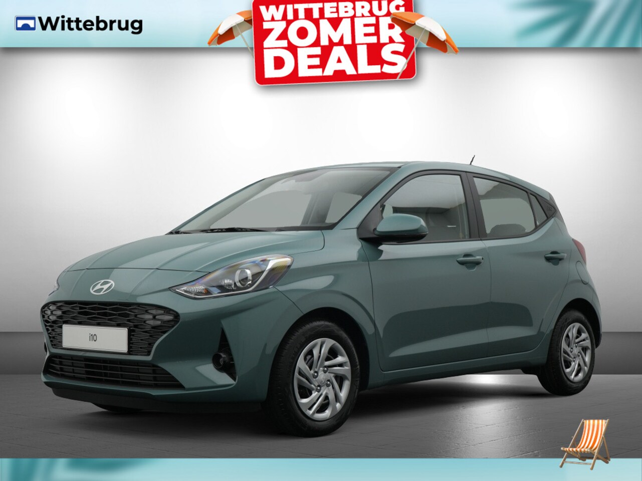 Hyundai i10 - 1.0 Premium met Navigatie, Climate Control en Cruise Control Uit voorraad leverbaar - AutoWereld.nl