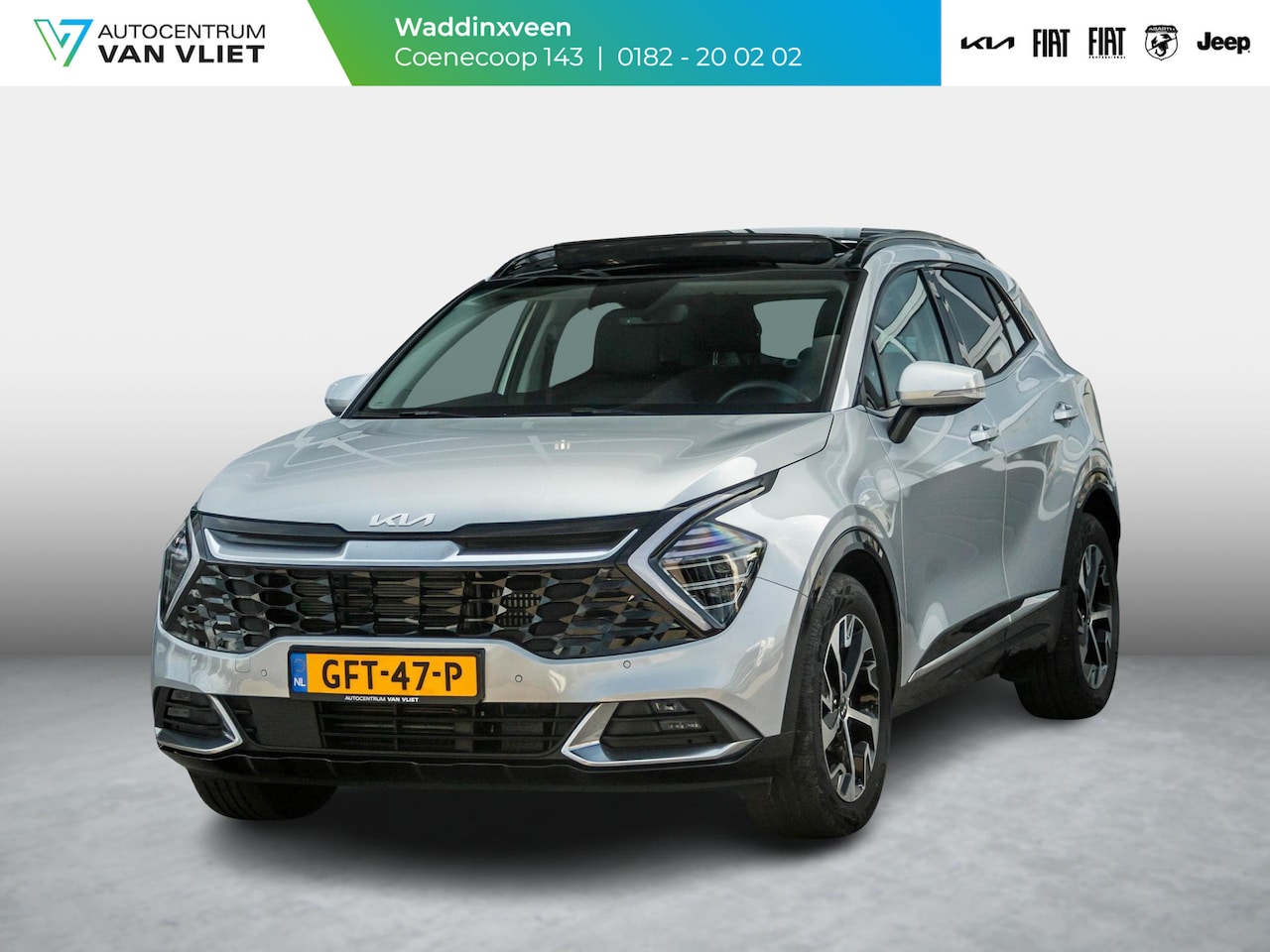 Kia Sportage - 1.6 T-GDi Hybrid DynamicPlusLine Schuifkantel dak l Stoel en Stuurwielverwarming l 1360 KG - AutoWereld.nl