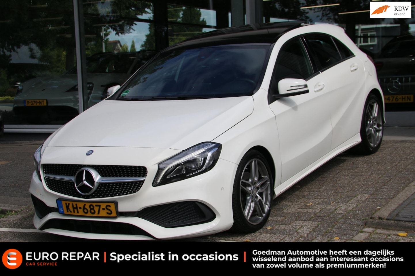 Mercedes-Benz A-klasse - 180 Ambition PANO-DAK NL-AUTO NAP AUTOMAAT! - AutoWereld.nl