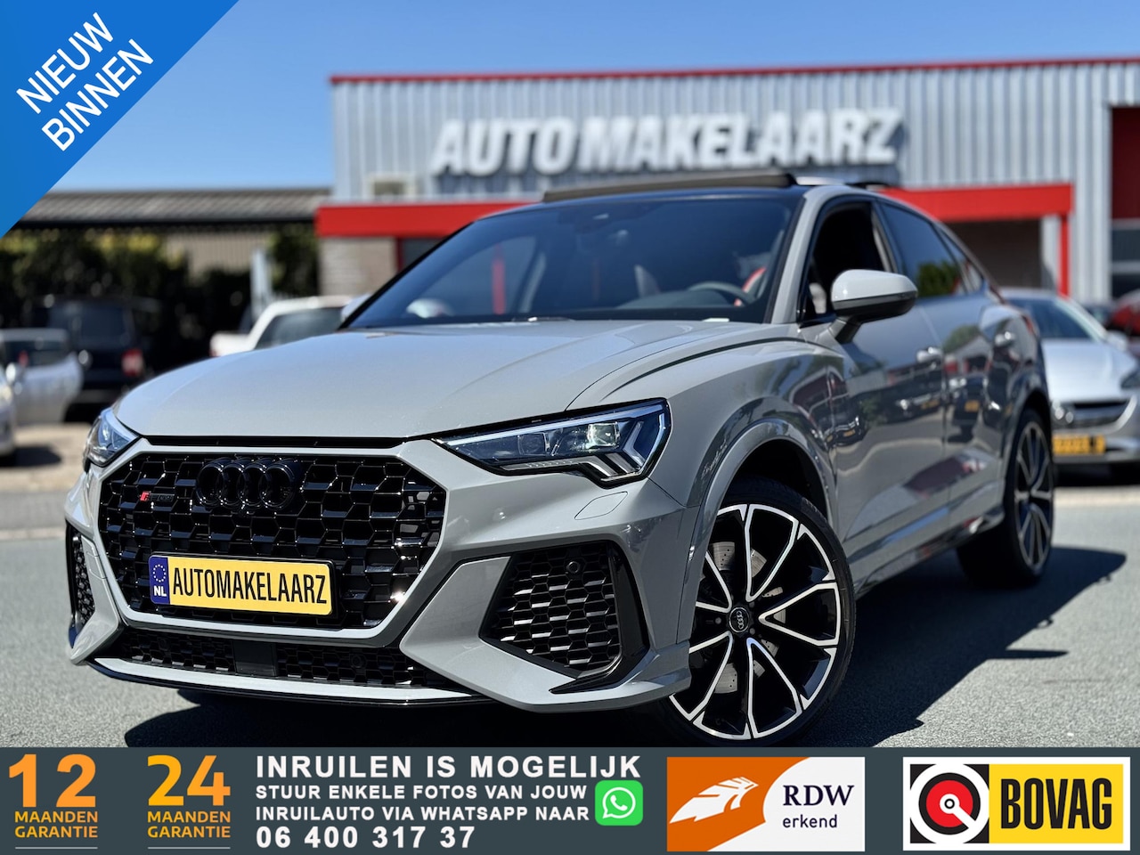 Audi Q3 Sportback - TFSI RS FULL OPTION NARDO PANO - AutoWereld.nl